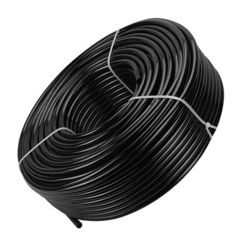 1m/per Internal Diameter 9mm External Diameter 12mm PVC Pipe Black Tube for Garden Vegetable Field