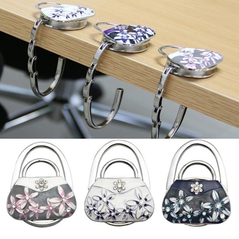 Tas Haak Porselein Folding Handtas Purse Bag Tafel Haak Hanger Holder White Room Accessoires Haken