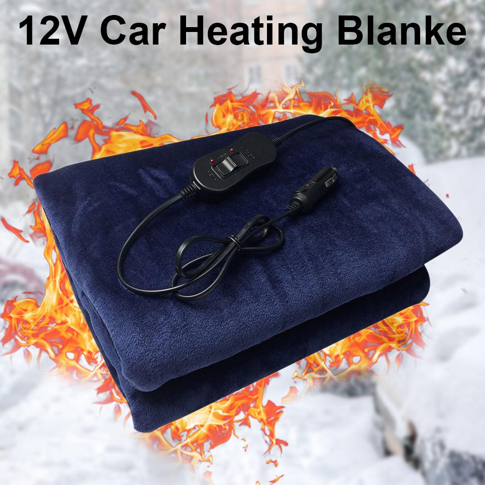 Auto Verwarming Deken 12V Elektrische Verwarmde Energiebesparing Warm Elektrische Verwarmde Deken Voor Winter Elektrische Deken Cover