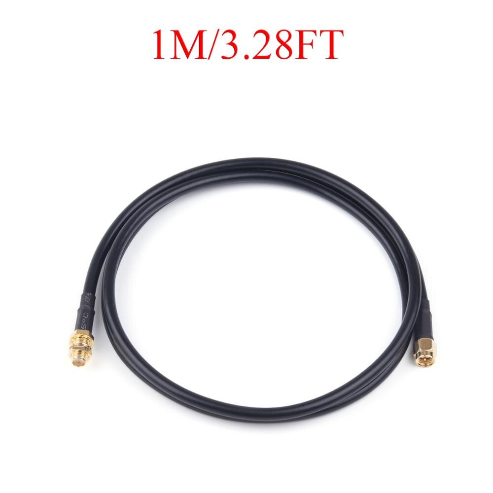 1-20M RG58/50-3 RF Koaxialkabel SMA Weiblichen zu Männlichen Draht Radio Verlängerung Für 4G LTE zellular Verstärker Signal Booster Antenne: 1m(3.28ft)