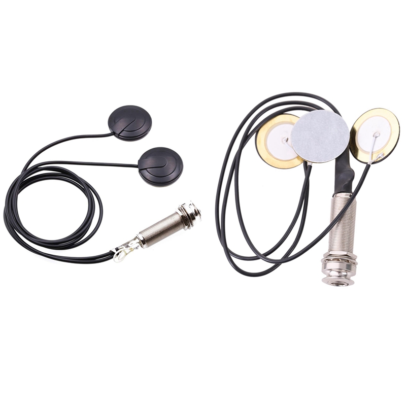 Piezoscheiben, Piezo-Sensor für Gitarre, Piezo-Sensor mit Draht