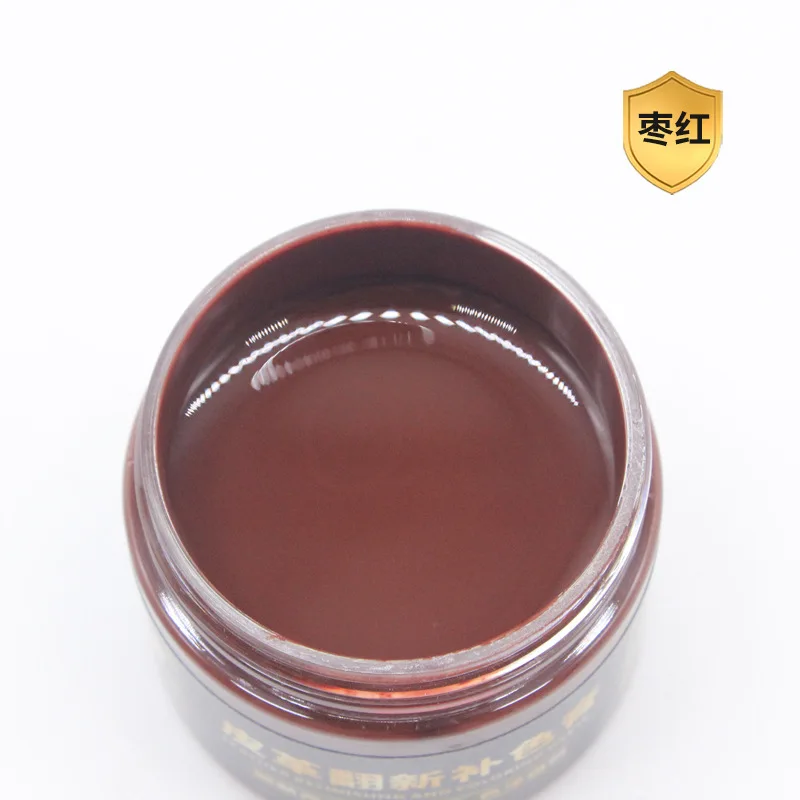 30ml cuir peinture chaussure crème coloration pour sac canapé siège de voiture rayure coloré cuir colorant réparation restauration changement de couleur peinture: kaki foncé