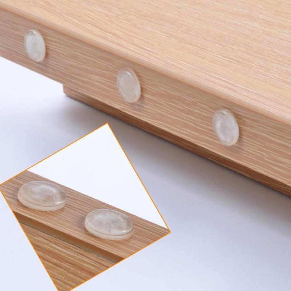Transparent Silicone Damper Bumpers Sound Insulation Pad Protect Picture Frames Cabinets Self-adhesive L9T0