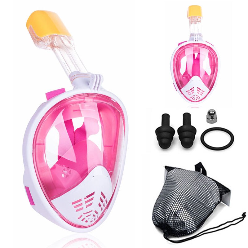 Full Face Snorkeling Mask Scuba Diving Mask For Adult & children Underwater Spearfishing Anti Fog skin Diving Swimming Goggles