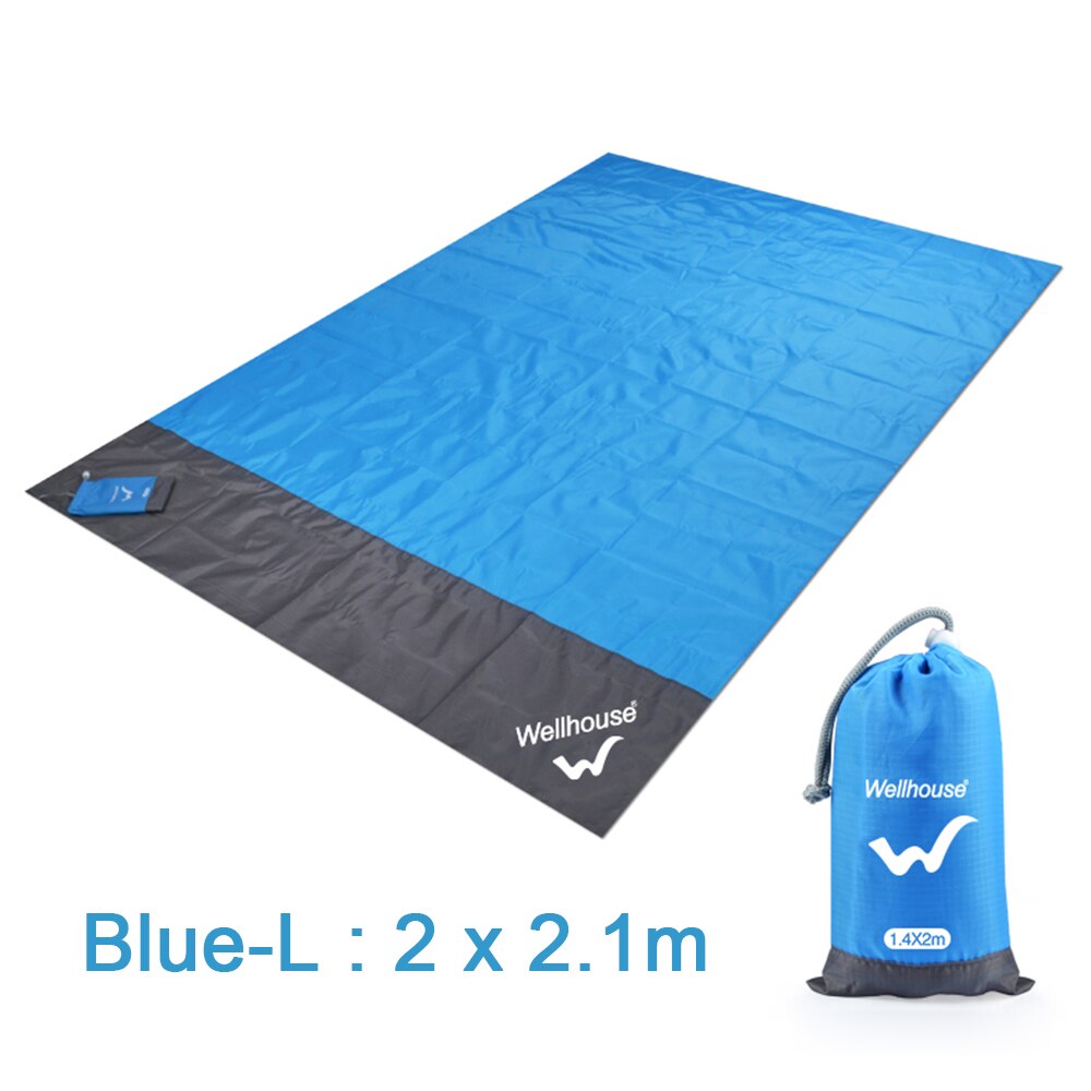2 People Outdoor Travel Camping Tent with Bag Camping Tent travel Camping Tents Outdoor Camping Beach Tents: mat(2x2.1m)