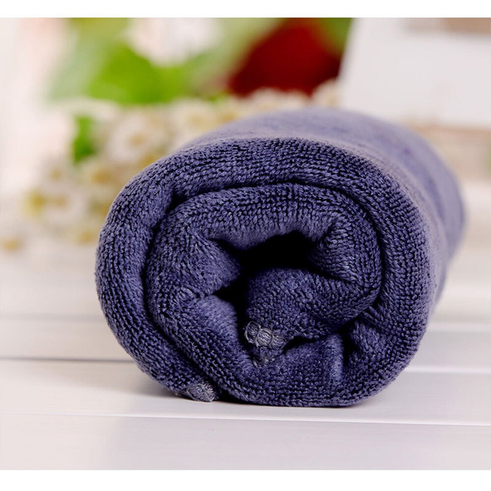 Mikrofiberhåndkle badehåndkle husholdningshåndkle hotellhåndkle frisørhåndkle bilvask håndkle multifunksjonelt håndkle: Grå