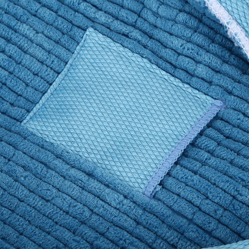 Minivezel pads wasbaar koraal doek voor  h2o h20,  vax  s2 & bionaire stoomreiniger blauw