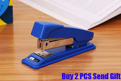 Classic Big Size Standard 24/6 Metal Stapler Good Office Brand Stapler Liujin 0207: Blue