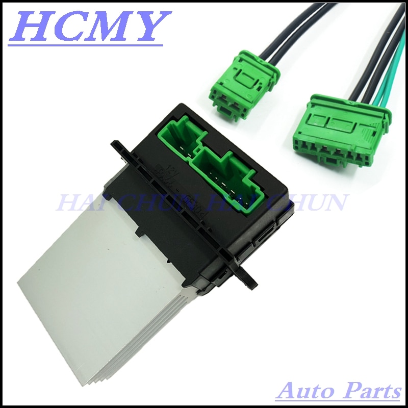 Heater Fan Control Module Resistor plug 6441.L2 7701207718 7701048390 For Renault Citroen C2 C3 C5 Peugeot 406 107 207 607