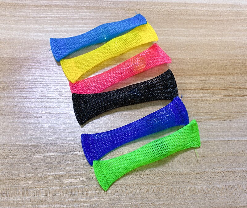 WLPTION Fidget Toy Geflochtenes Netzrohr Mit Marmor - Anti-Stress Spielzeug