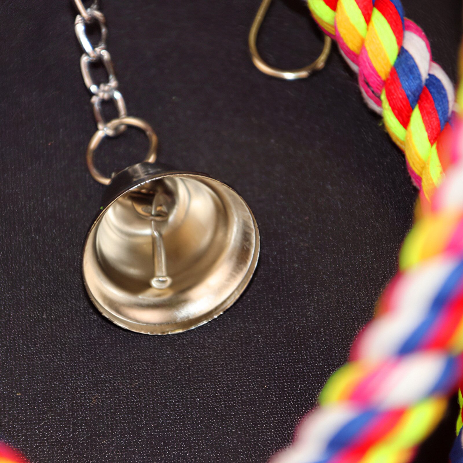 Papegaai Touw Swing Staande Bar Huisdier Vogel Kauwen Klimmen Ring Speelgoed Voor Kooi Huisdier Vogel Speelgoed Vogelkooi Accessoires Huisdier decor Supplies