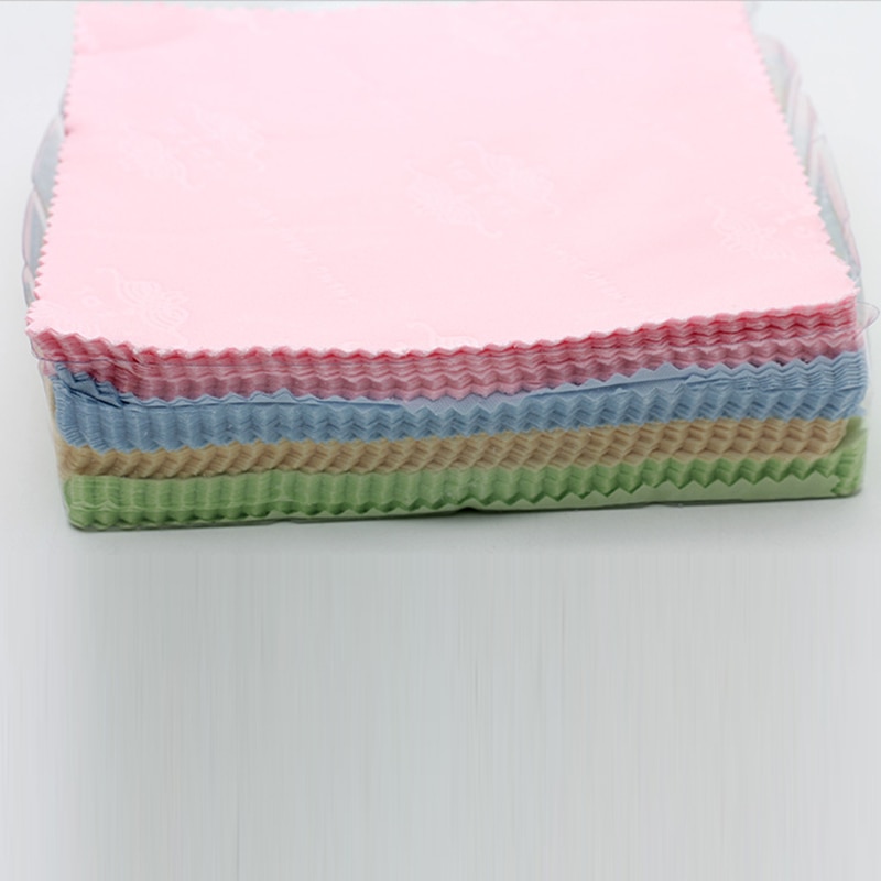 Chiffon pour lunettes en microfibre, 10 pièces/lot, pour appareil photo, lentille, lunettes de soleil, nettoyage d'appareil photo, 13x13cm