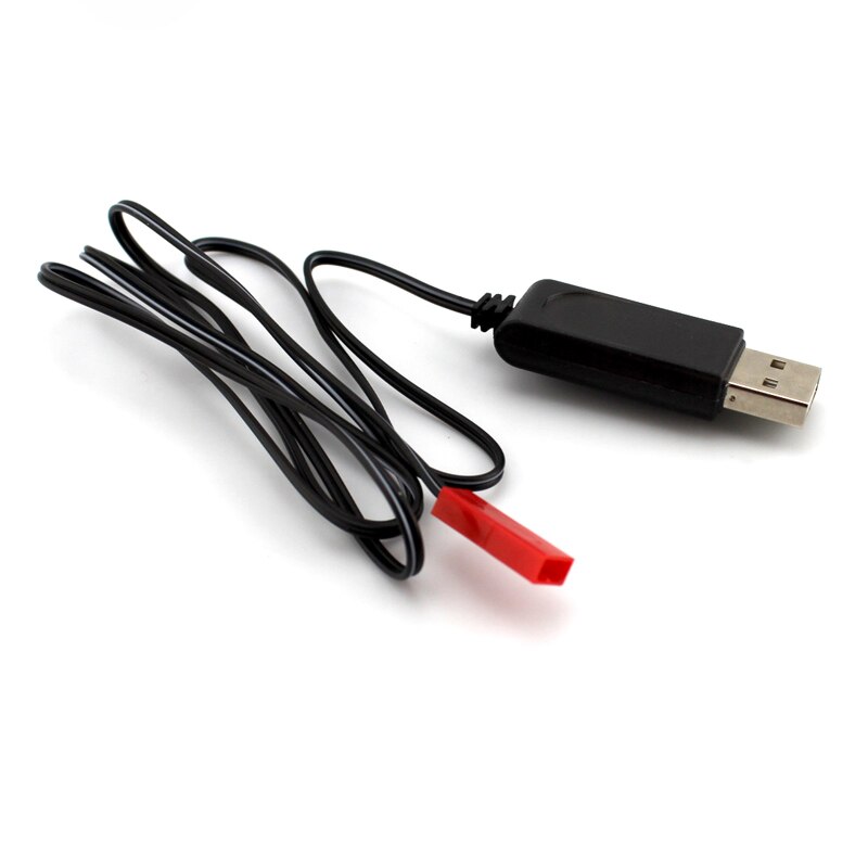 USB charge cable (JST terminal / black) 3.7V lithium battery charging cable