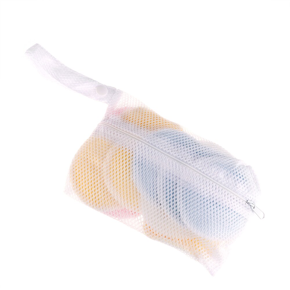 Almohadillas de algodón, 1 ud., desmaquillante Facial, doble capa, toallitas limpiadoras de uñas, lavables, reutilizables