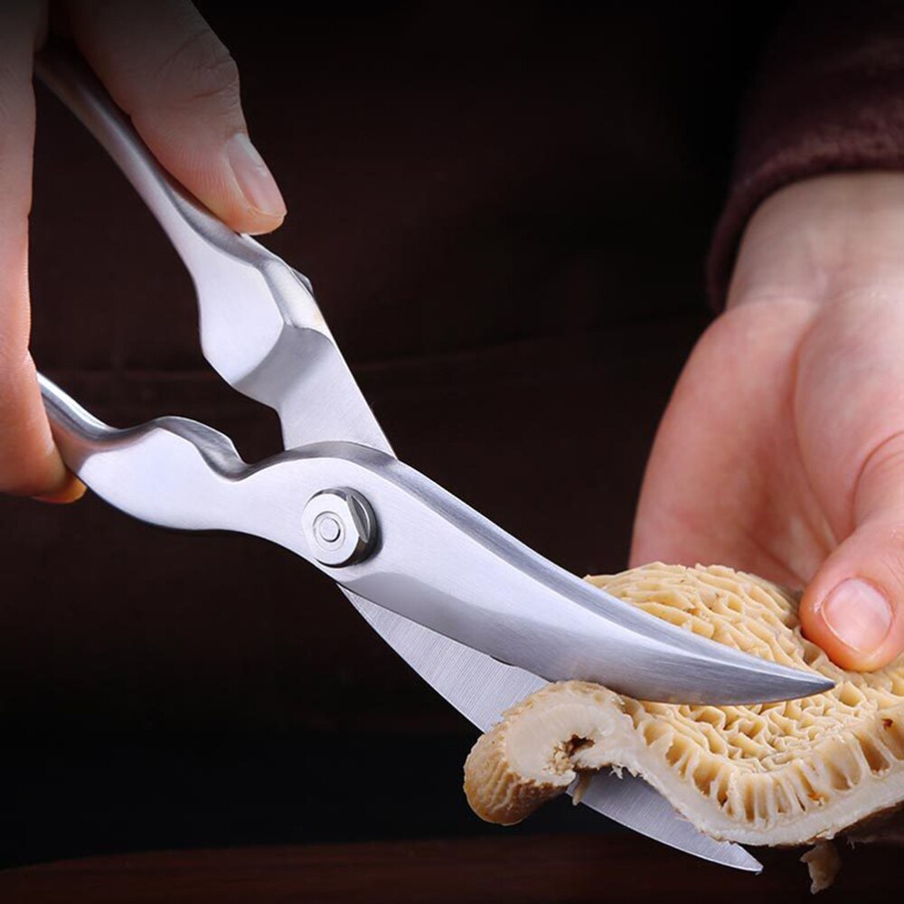 Home Use Stainless Steel Heavy Duty Kitchen Shears For Poultry Spatchcock Turkey Bbq Seafood Lobster And Bone