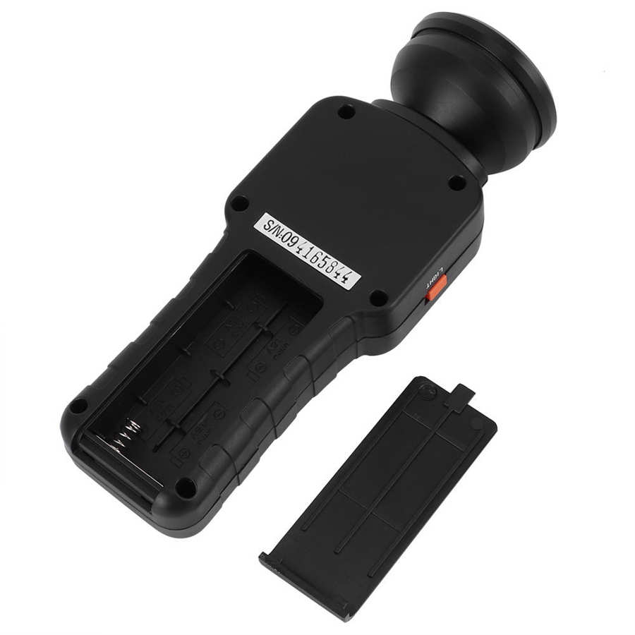 6238P Portable Large LCD Handheld Digital Stroboscope Flash Tachometer Meter Digital Tachometer