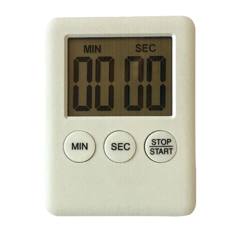 Led Digital Kitchen Electronic Timer Countdown Medication Reminder Kitchen Timer Portable Slim Countdown Timer: WT