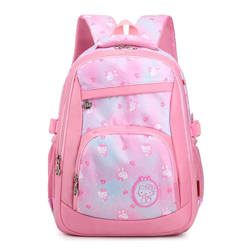 Girl School Bags Casual Sport Backpacks Primary School Students Bookbag Kids Satchels Children Shoulder Backpack mochila escolar: pink sky