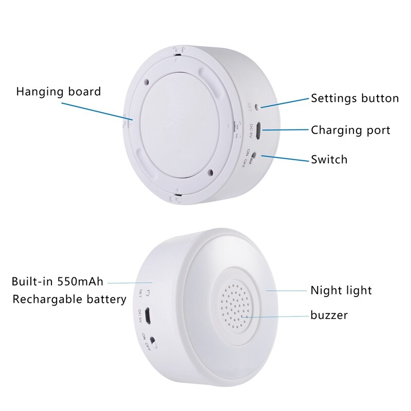 433MHz Wireless Home Security Alarm System Fernbedienung Tür Sensor Verdrahtete Sirene Schutz Kit für Haus Garage