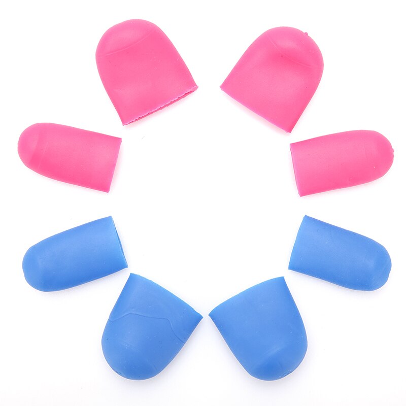 1 Paar Silicone Gel Vinger Protector Voetverzorging Teen Tube Inlegzolen Bandage Pijnbestrijding Voet Vinger Beschermers Guard Tool