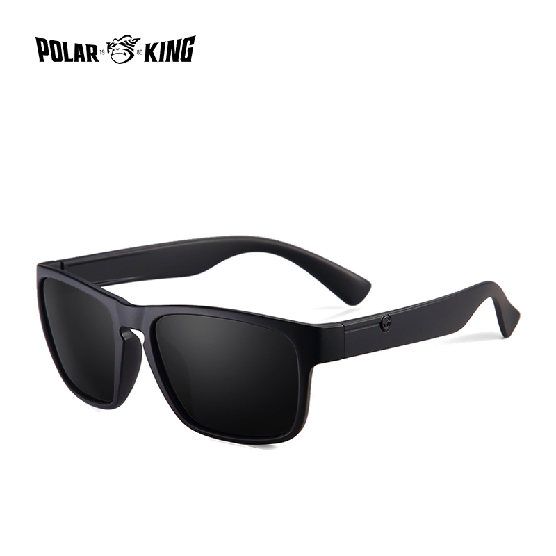 POLARKING, gafas de sol polarizadas para hombres, gafas de sol de plástico, gafas de sol cuadradas a la para hombres, gafas de sol de viaje: YELLOW