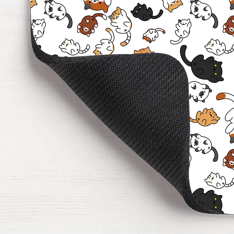 Ihana kawaii söpö pikku kissa kumi hiirimatto pöytämatto tyynyt liukumattomat vedenpitävät toimiston kodinsisustus kuppimatto liukumaton tytöt pojat