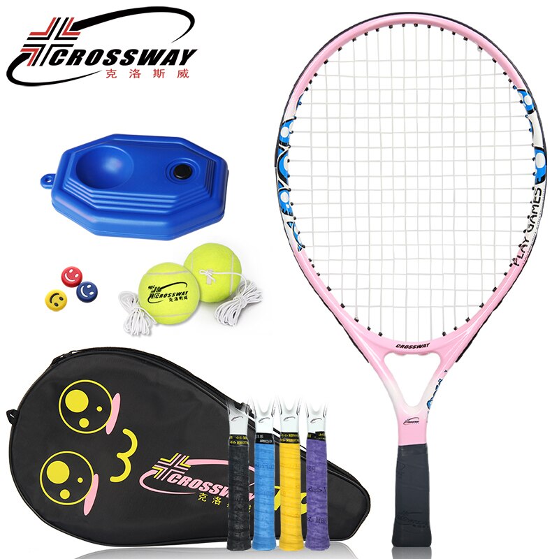 Junior Tennis Rackets Carbon Fiber Training Tennisracket Uitgerust Tennis Kids Jeugd Childrens Tennis Rackets