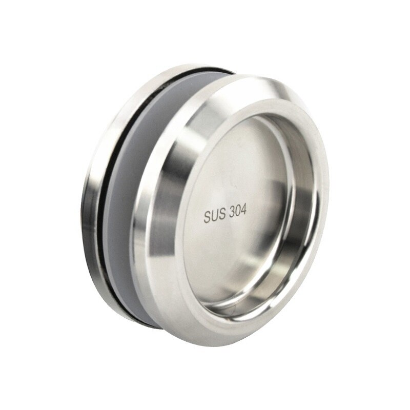 Badkamer Douche Glazen Deur Handvat 304 Roestvrij Staal Zwart Geborsteld Nikkel Schuifdeur Handvat Douche Deurklink 6mm Gat size: brushed