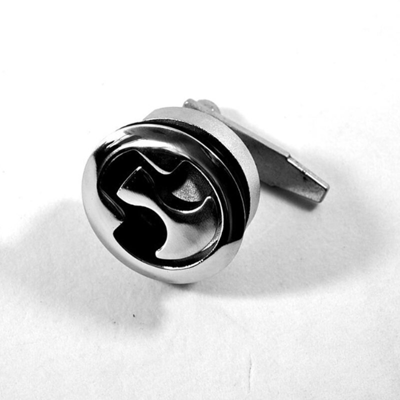 Silver Marine Boat Floor Buckle Hatch Latch Flush Turning Lift Handle 316 Stainless Steel Marine Hardware