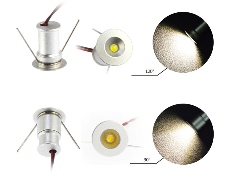 Rød grøn blå 1w dc 12v ip65 mini led pære spot lys ce udendørs havespot til trappe spa badeværelse sauna belysning lampe