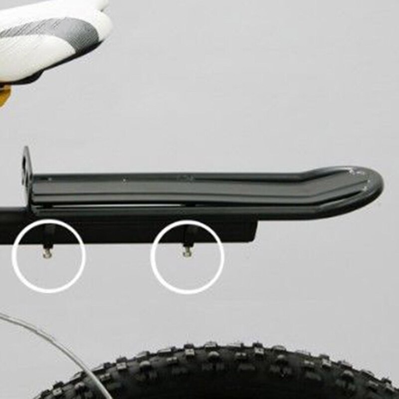 Vélo étagère arrière VTT plat rétractable porte-bagages équipement de vélo accessoires VTT sous cadre porte-vélo