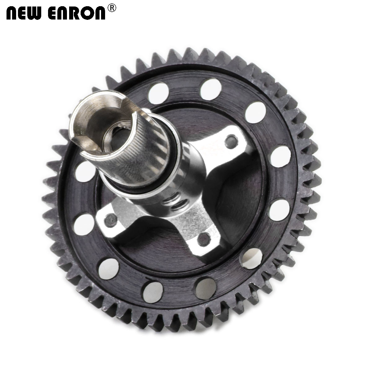 Middenverschil Rechte as 46T/50T/52T Tandwiel gemonteerd ARA 310959 Voor Arrma 6S Mojave Karton Typhon Outcast Talion Notorious: Licht Geel