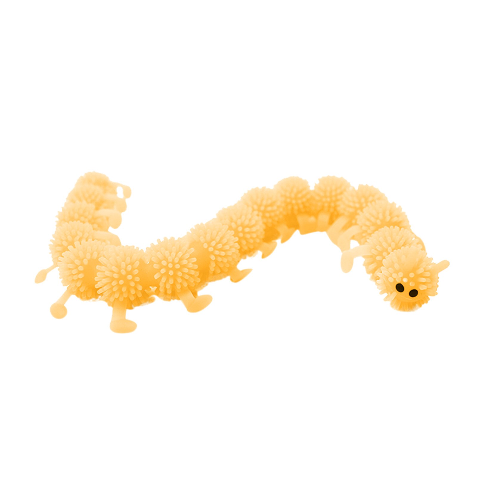 Oruga de 16 nudos que alivia el estrés, juguete de fisioterapia, estrés, y triangulación de envíos,: D