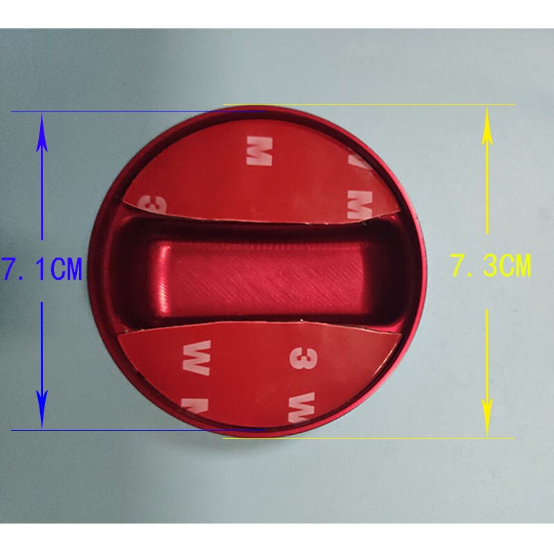 Car Inner Gas/Fuel/Oil Tank Cover Cap Sticker Trim Frame For Hyundai Verna Sonata Encino Kona Ix25 Ix35 Ix45 I40 I30 I20 I10