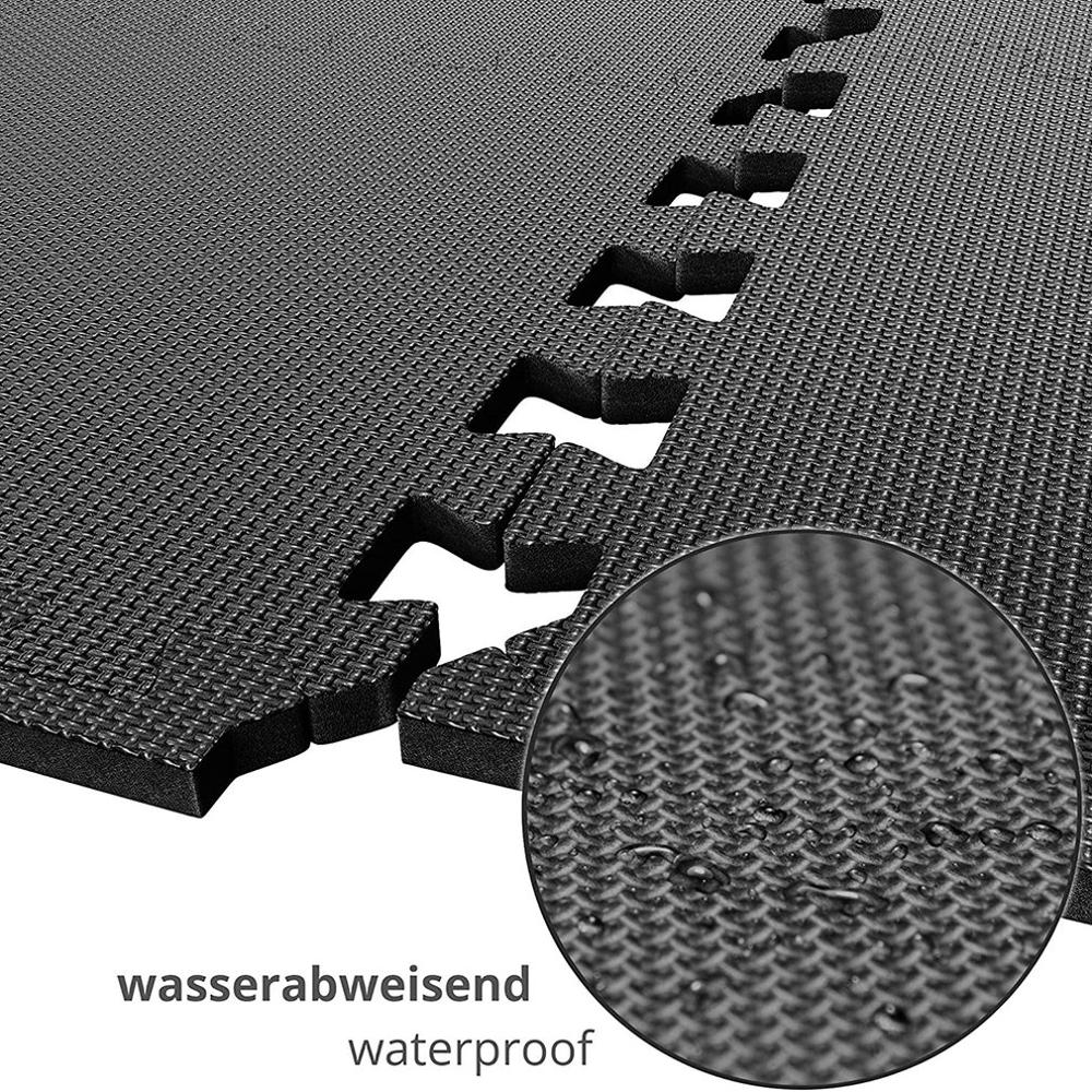 18 sztuk blokujące maty z pianki płytki siłownia amortyzacja wodoodporne maty sportowe wygodne miejsce wyposażenie domu maty podłogowe