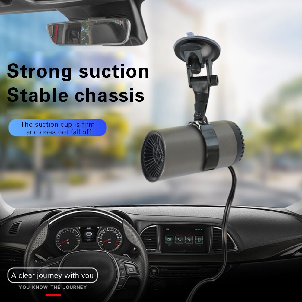 12V Car Heater Windshield Heater Multi-Function Portable Car Heating /Cooling Fan Defogger Air Purifier