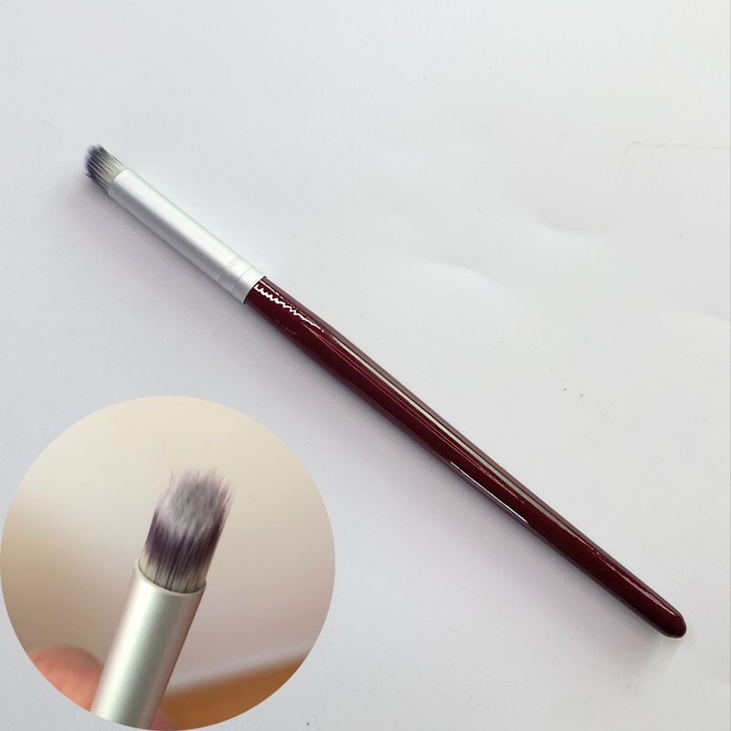 Pincel de efecto degradado para manicura de uñas, herramienta de manicura con mango de madera, para dibujar y pintar: Ombre Nail Brush