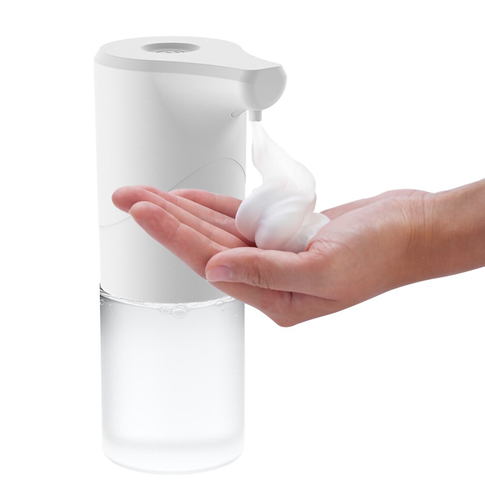 450ml Automatic Foam Soap Dispenser Infrared Sensing Soap Dispenser Intelligent Induction Liquid Soap Dispenser Bathroom Kitchen