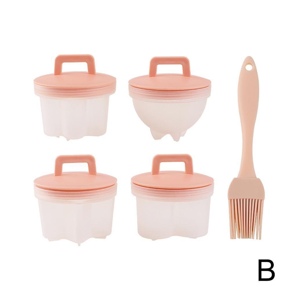 Härliga kokta ägg mögel söt form ägg mögel livsmedelskvalitet pannägg kokägg  z8 p 7: B