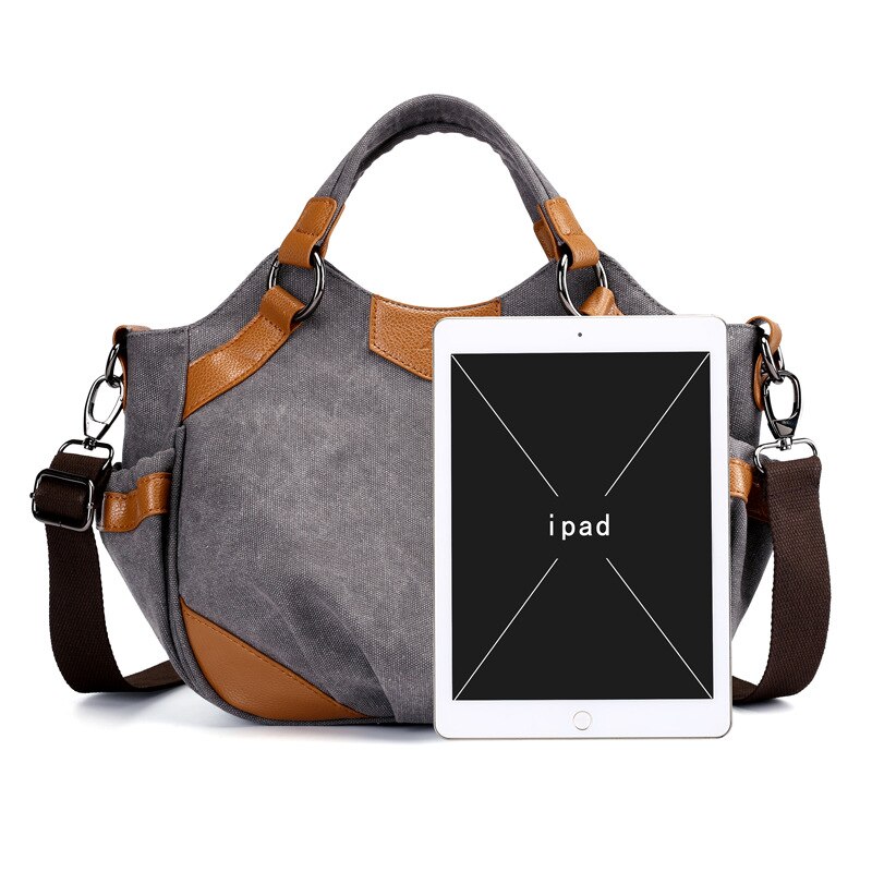 Women Shoulder Bags Small Environmental Canvas Messenger Bag Package Crossbody Bags Purses Casual Handbag for Women