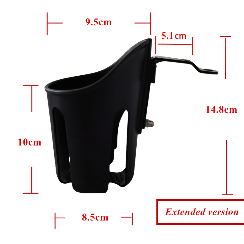 Universal Modifikation Zubehör Getränkehalter Fahrrad Wasserbecher Flaschenhalter Motorrad Getränkehalter Motorrad Fahrrad: WHITE