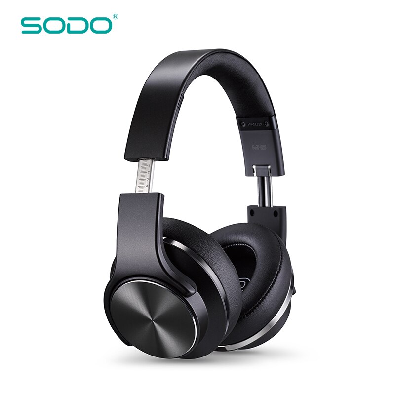 SODO MH5 – casque d'écoute Bluetooth sans fil, confortable, 2 en 1, haut-parleur à torsion, avec Microphone, pour PC et Mobile, Original