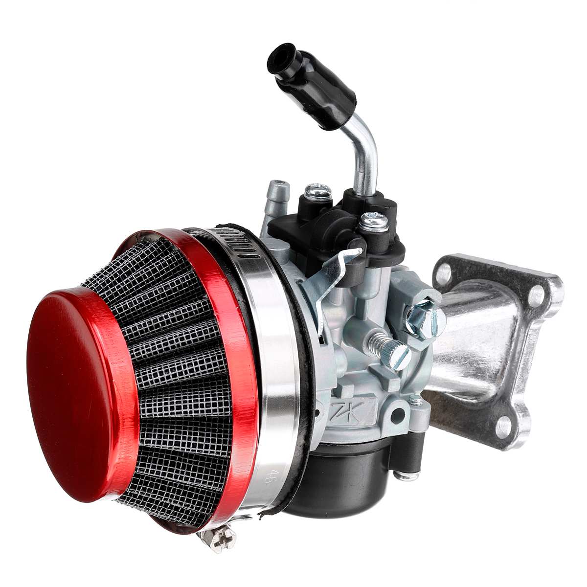 6 Stks/set Carb Carburateur Met Luchtfilter Pakking Voor 47cc 49cc Pocket Bike Mini Moto Atv Quad