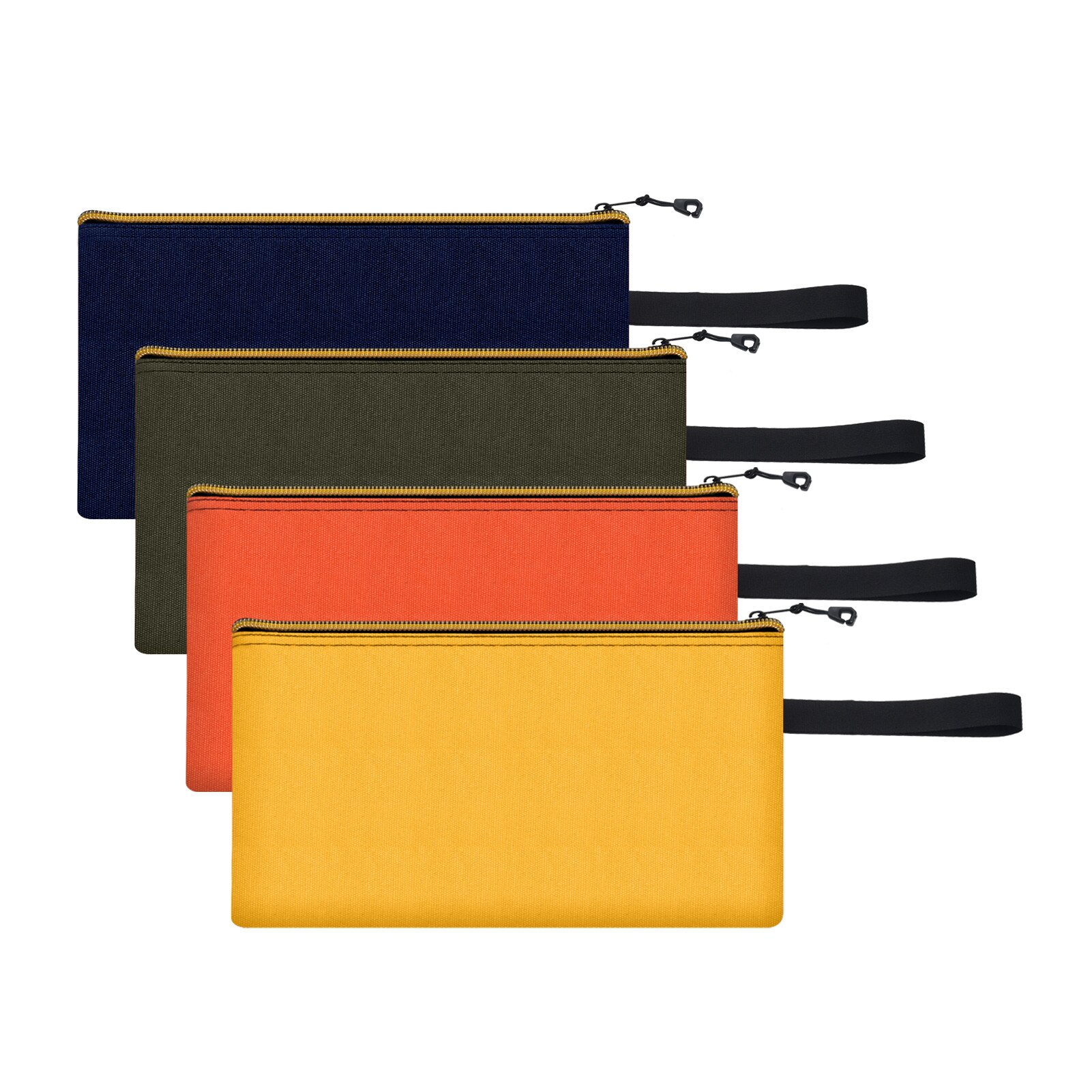 Large Capacity Heavy Duty Multi Purpose Home Storage Pouch Universal Tool Bag Durable Canvas Travel Organizer Zipper Closure: B