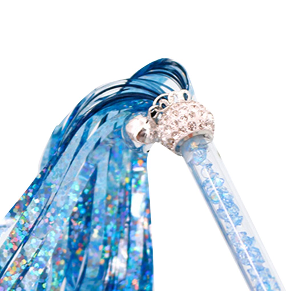 Acryl huisdier teaser speelgoed grappige interactieve lange papieren kwast speelgoed glinsterende glimmende huisdier stok toverstaf