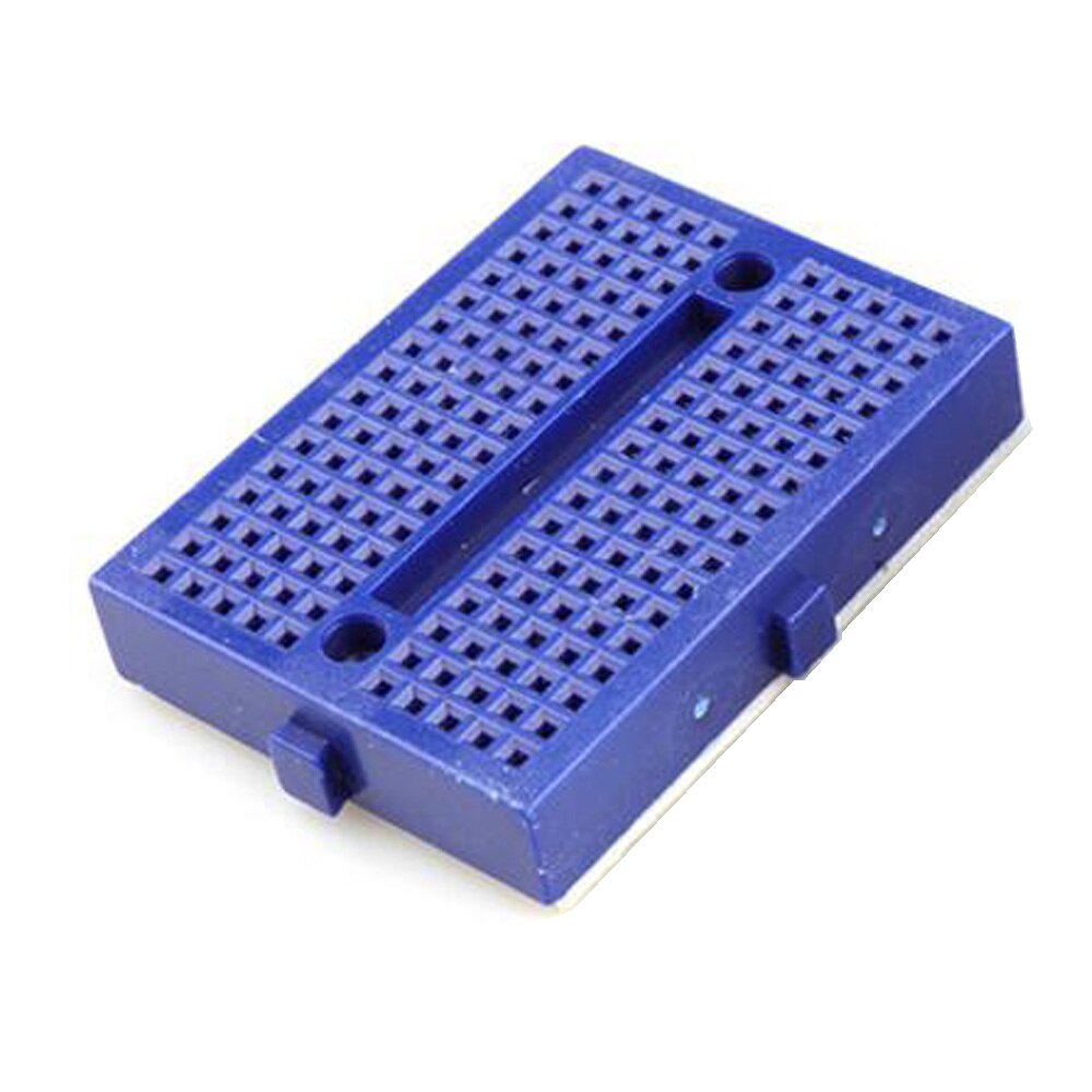 SYB-170 Mini Breadboard 170 Holes Mini Breadboard, Lab Bench, Portable Test Board, Universal Board: Blue
