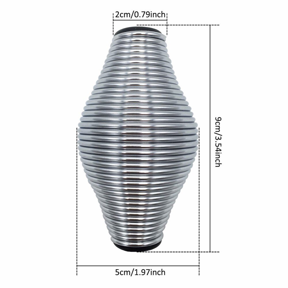 Jouet de compression de thérapie de soulagement de Stress de pouce d'exerciseur d'avant-bras de poignet de poignée de main de ressort en métal