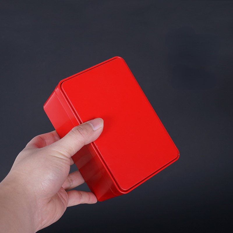 Empty Tea Can Tin Box, Tinplate Containers, Storage Organizer, Packaging