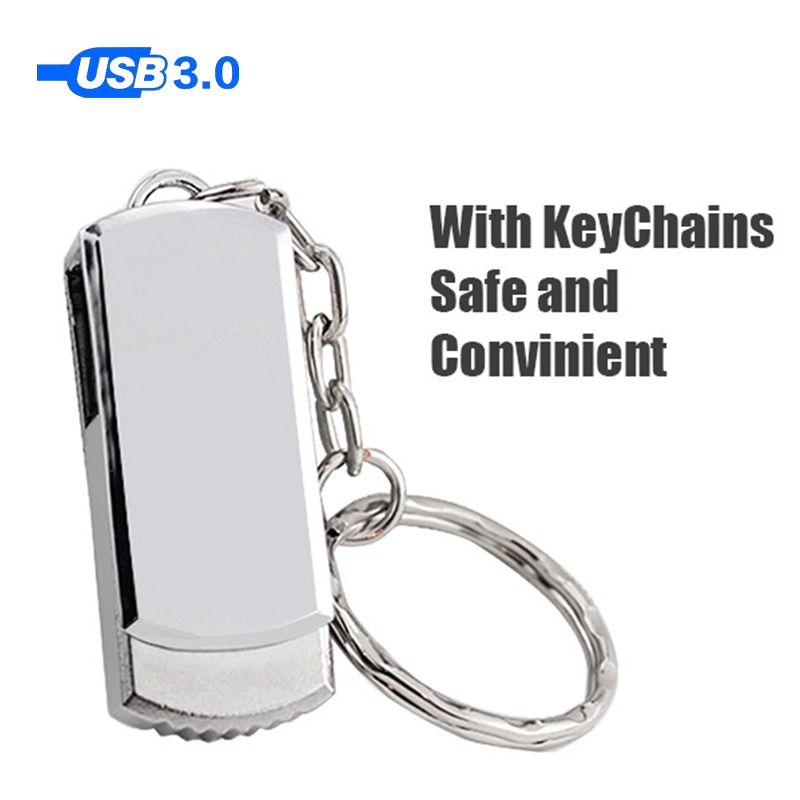 Grande USB 3.0 8GB 16GB 32GB 64GB 128GB 256GB étanche métal clé Usb chaude clé USB clé Usb