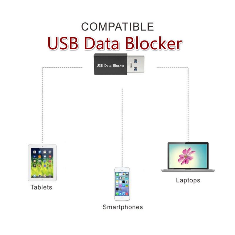 Date Protection For Tablet PC USB Data Blocker Defender Public Stations Accessories For Conputer Adapters Converters TXTB1